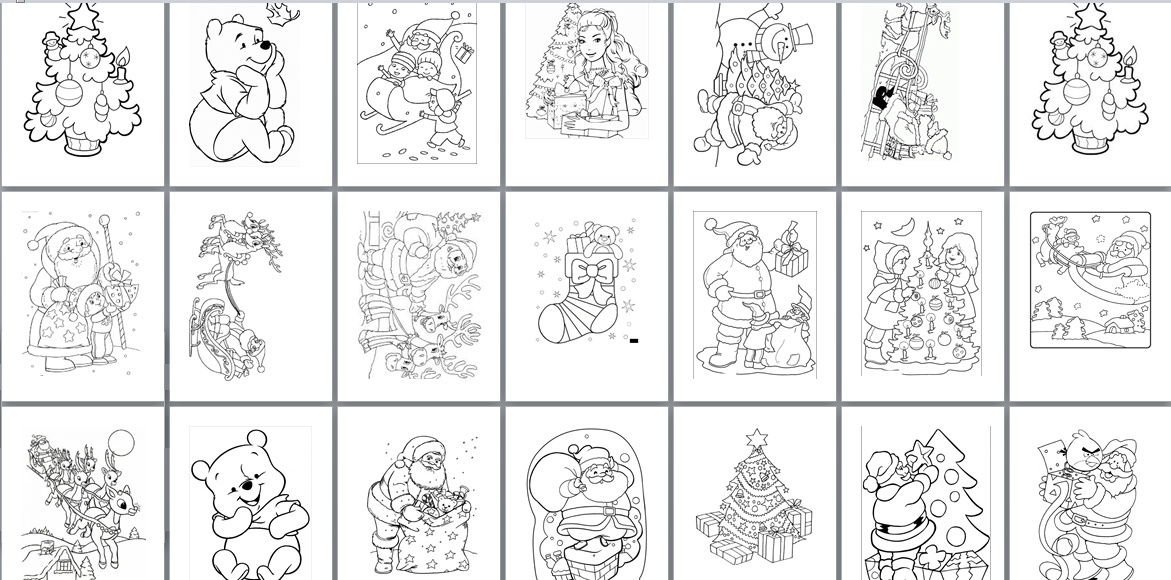 20 mẫu tranh tô màu chủ đề Giáng Sinh cho bé cực kỳ đáng yêu  Hệ thống  trung tâm Anh ngữ trẻ em VietChild